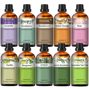 1PCS Aromatherapy Essential Oil 30ml Lemon Eucalyptus Spearmint Australian