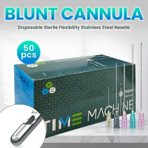 50pcs Micro Tip Blunt a for Filler  Disposable Sterile Nose/Lip Micro Cannula