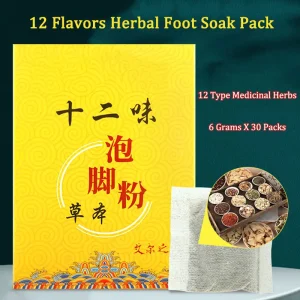 12 Flavors Mugwort Foot Soak Powder