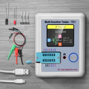 LCD Display Multi-meter Transistor Tester Diode Triode Capacitor Resistor Test Meter