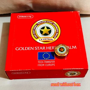 4g 6/12/24pcs Red  Summer Cooling Oil Menthol Balm for Insect